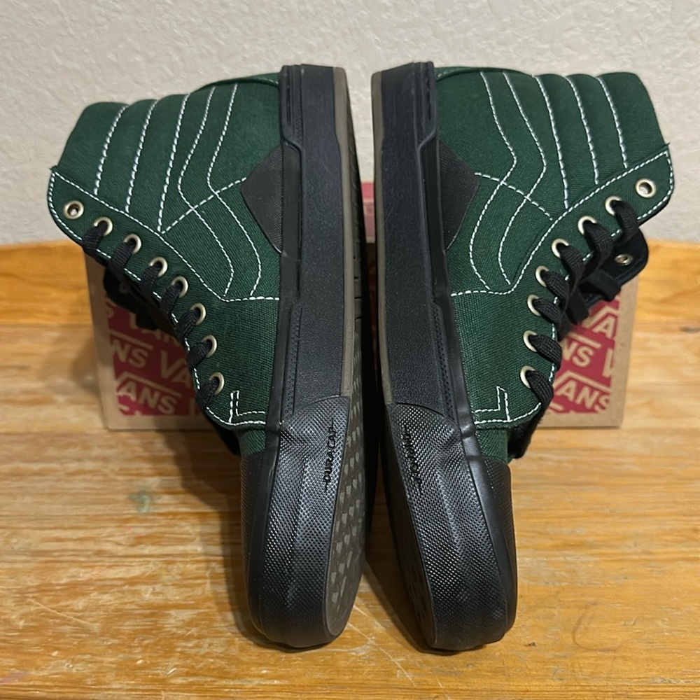 Vans Sk8 Hi 238 Dakota Roche Green Black Ultra Cush men’s 7.5 or women’s 9 - Picture 6 of 14